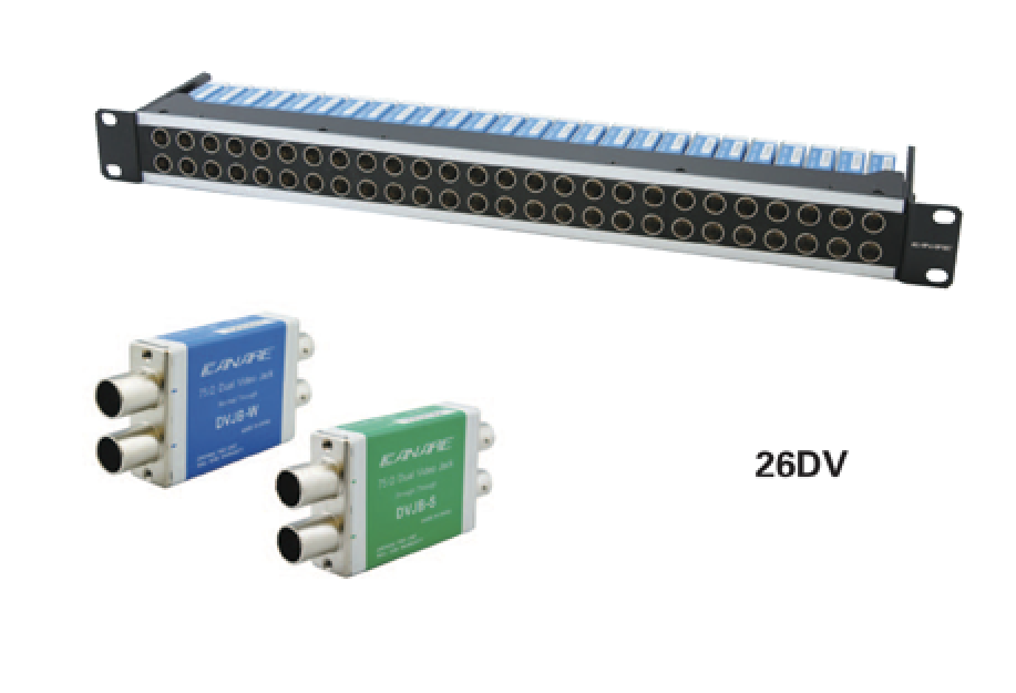 75欧姆视频跳线盘